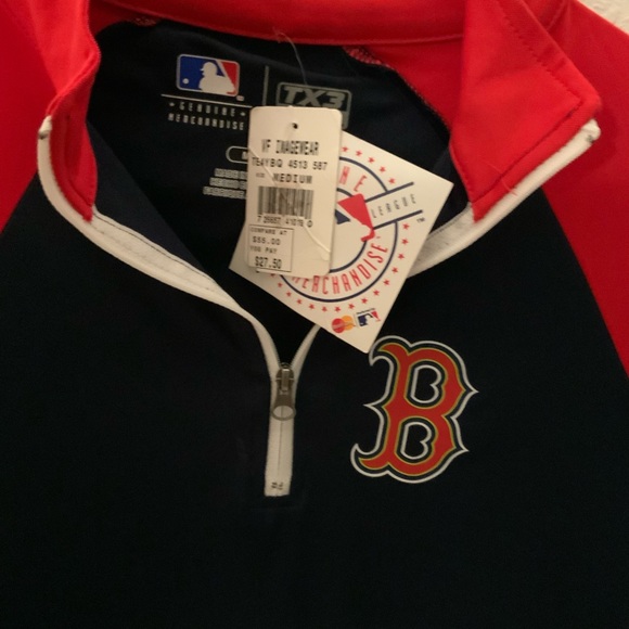 BOSTON RED SOX half zip pullover jacket - Picture 4 of 4